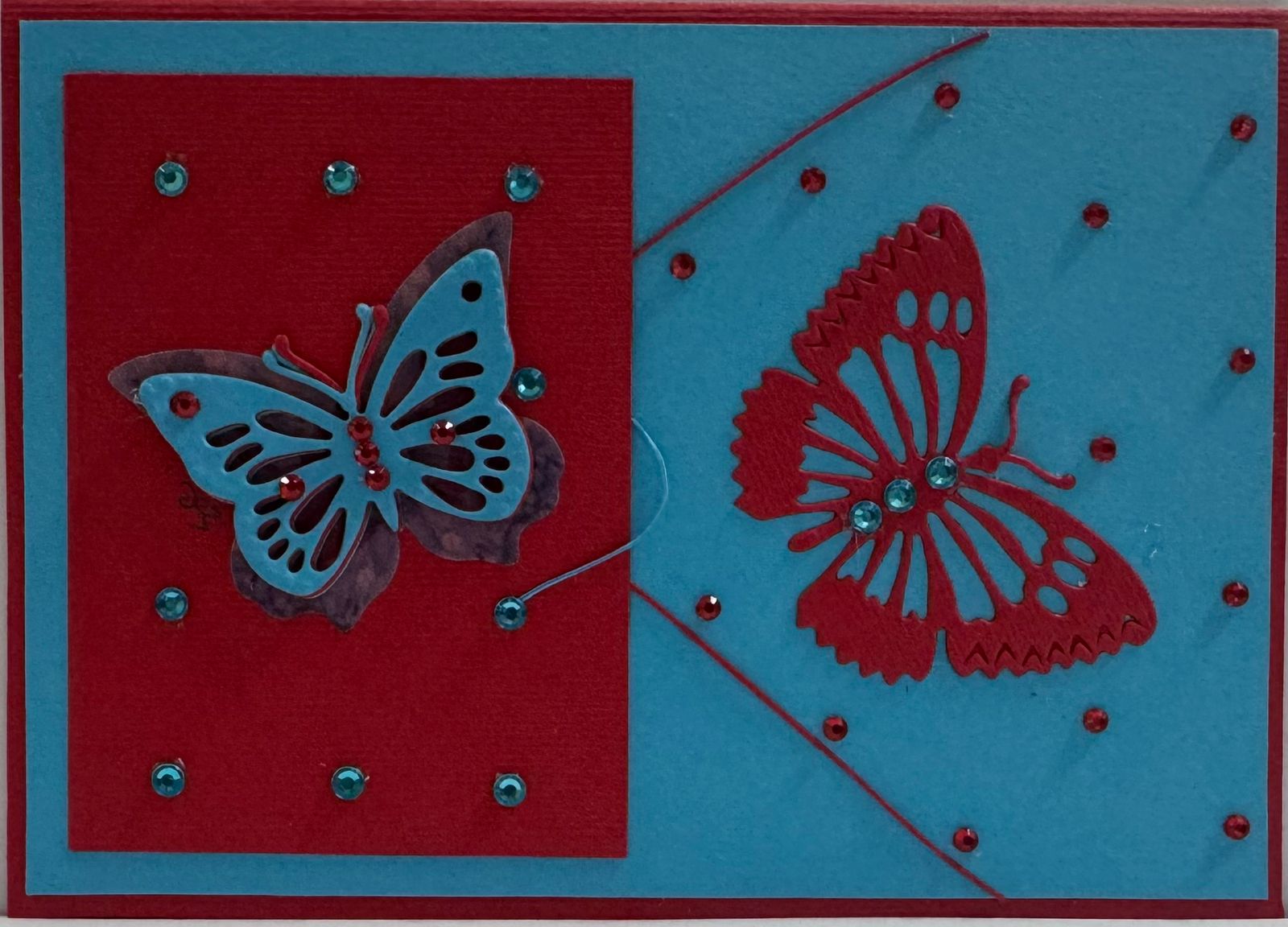 Red&Blue Butterflies