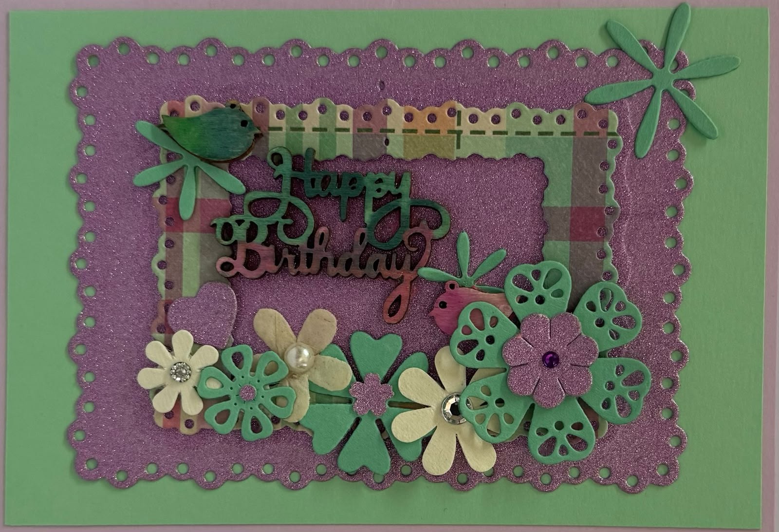 Turquoise and Lilac