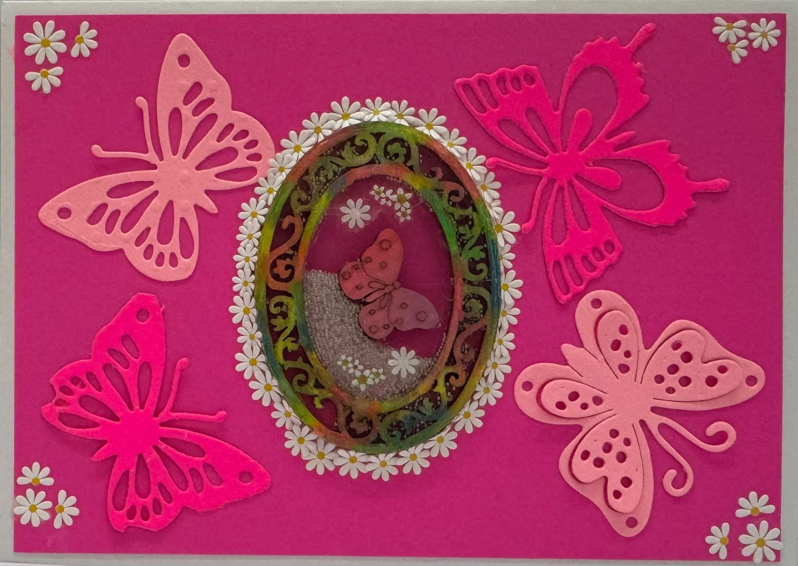 Pink Butterfly shaker