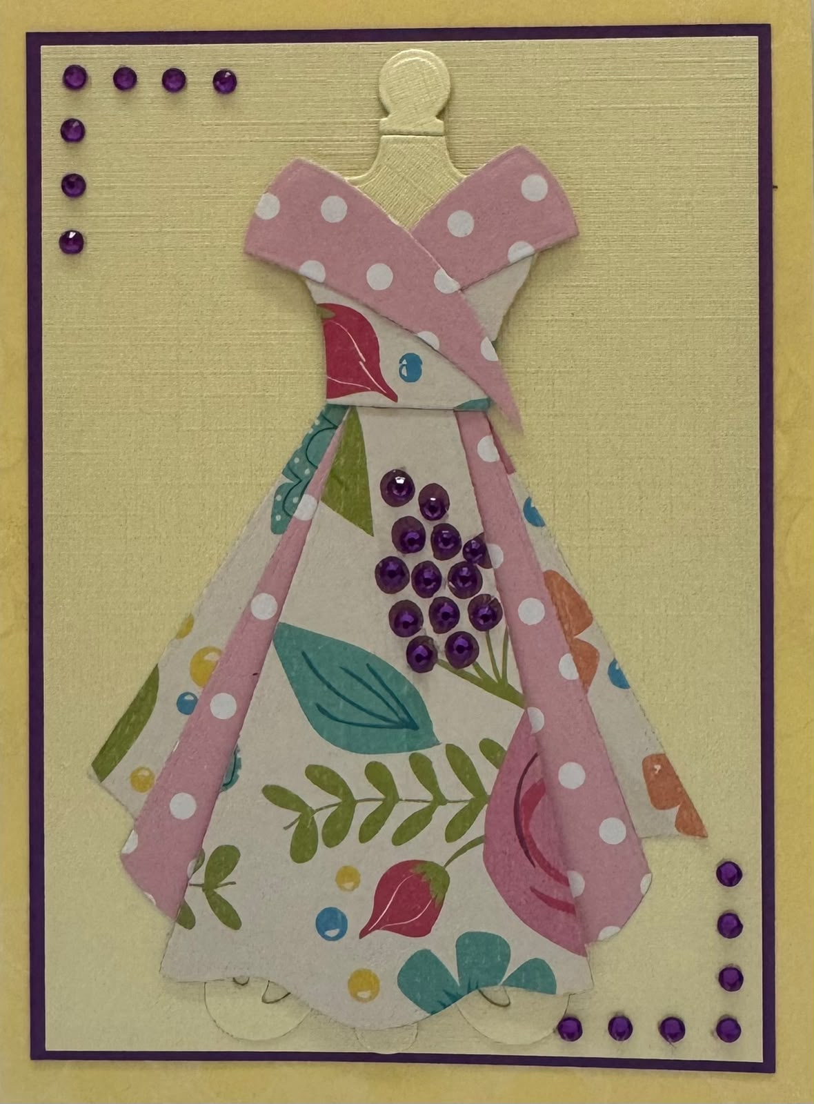 Purple Dot Dress