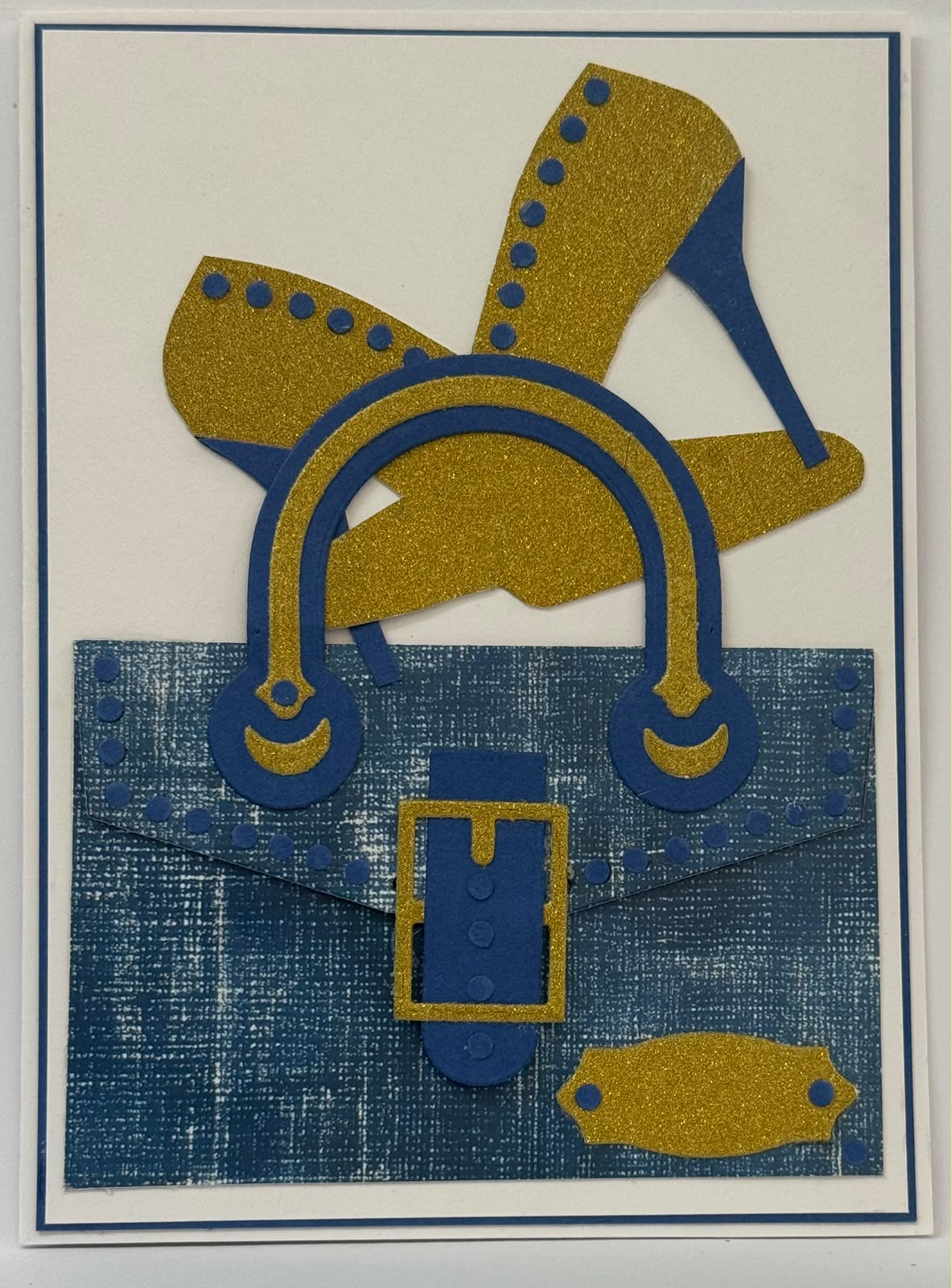 Blue & Gold Bag