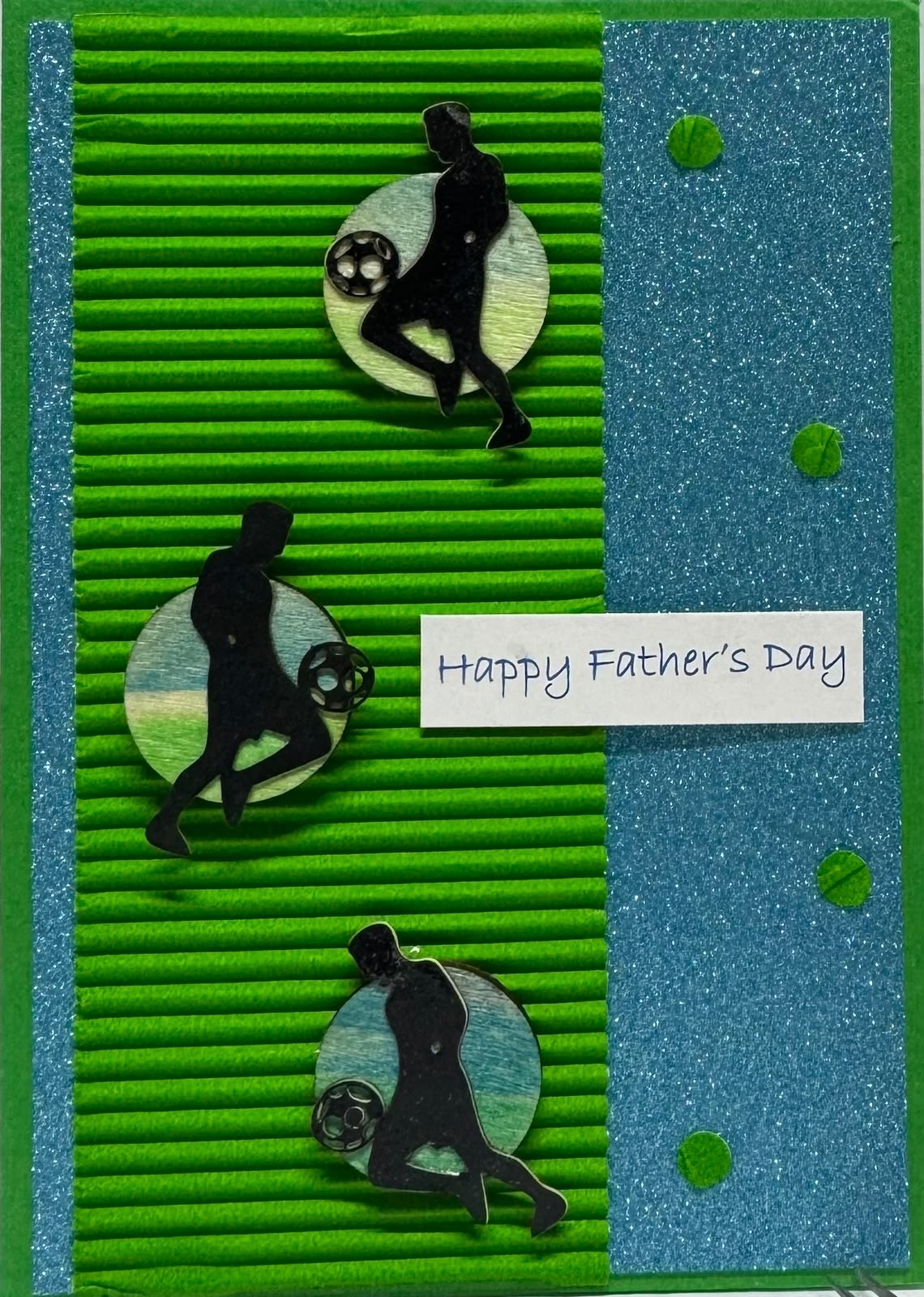 Green Soccer Fathers Day