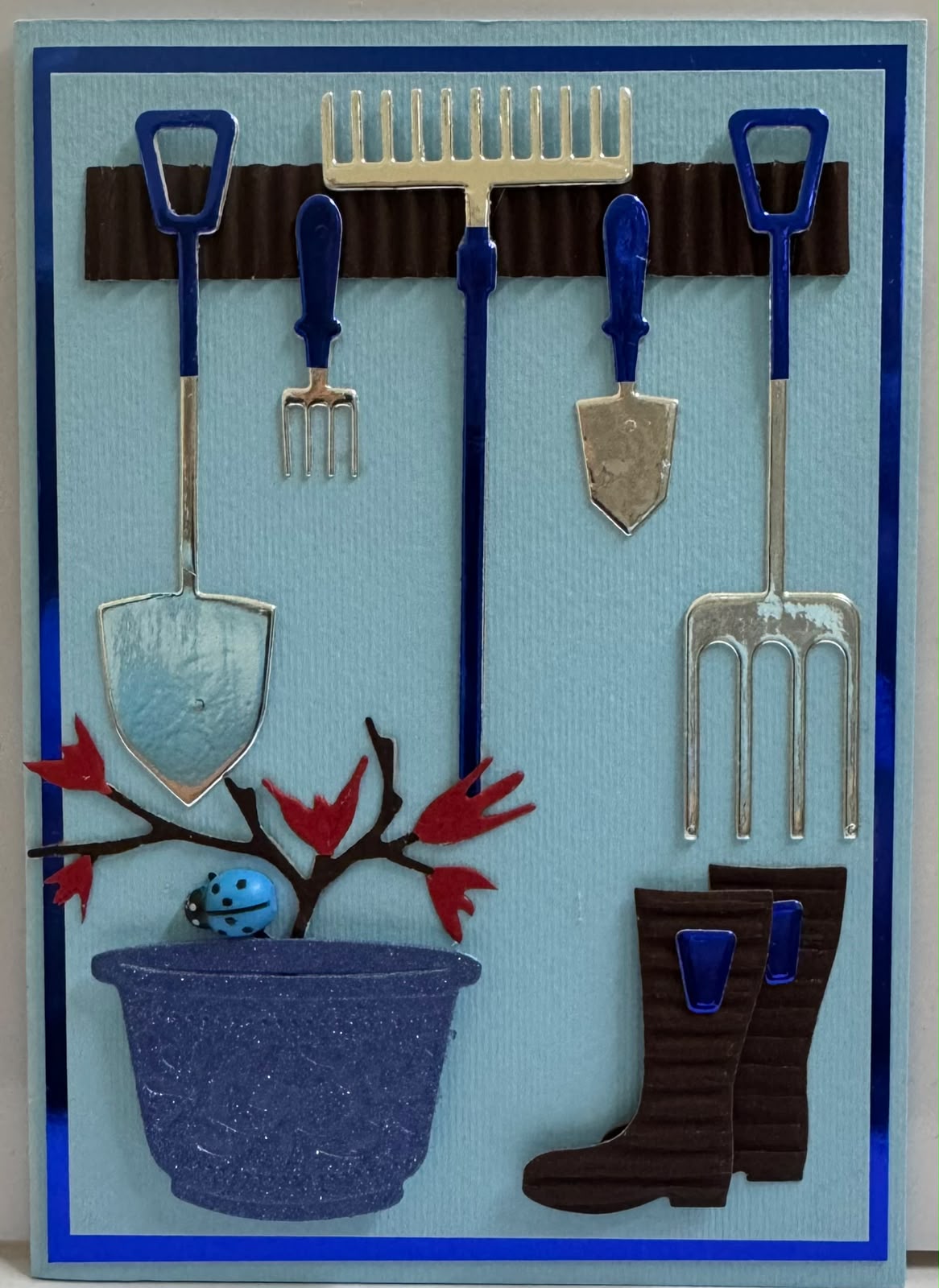 Blue Garden Set